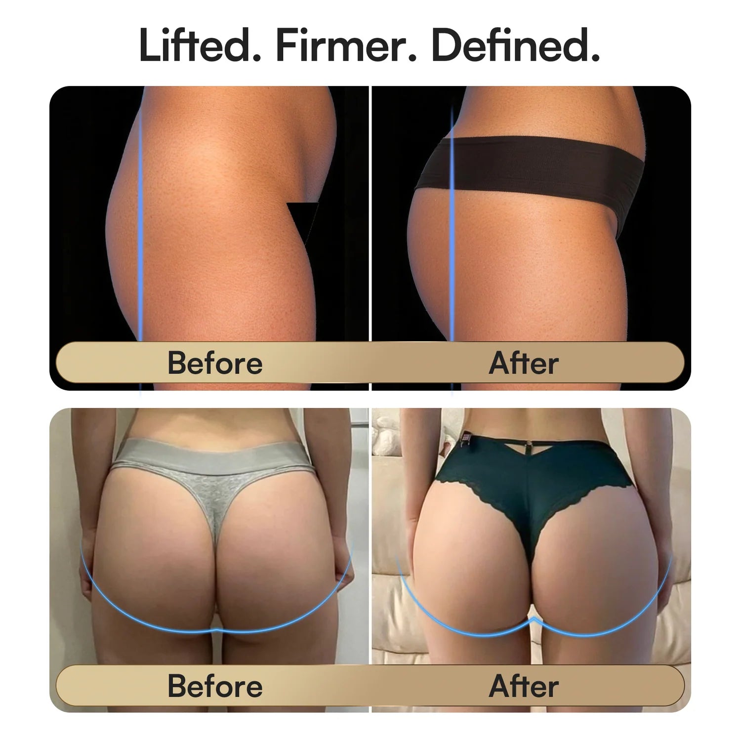 NAIA Recovery Pulse EMS Toning Shorts Advanced Pelvic Health & Glute Toner